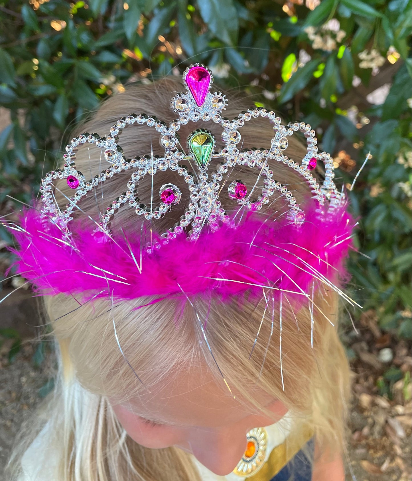 Princess Marabou Tiara Favors SET OF 12