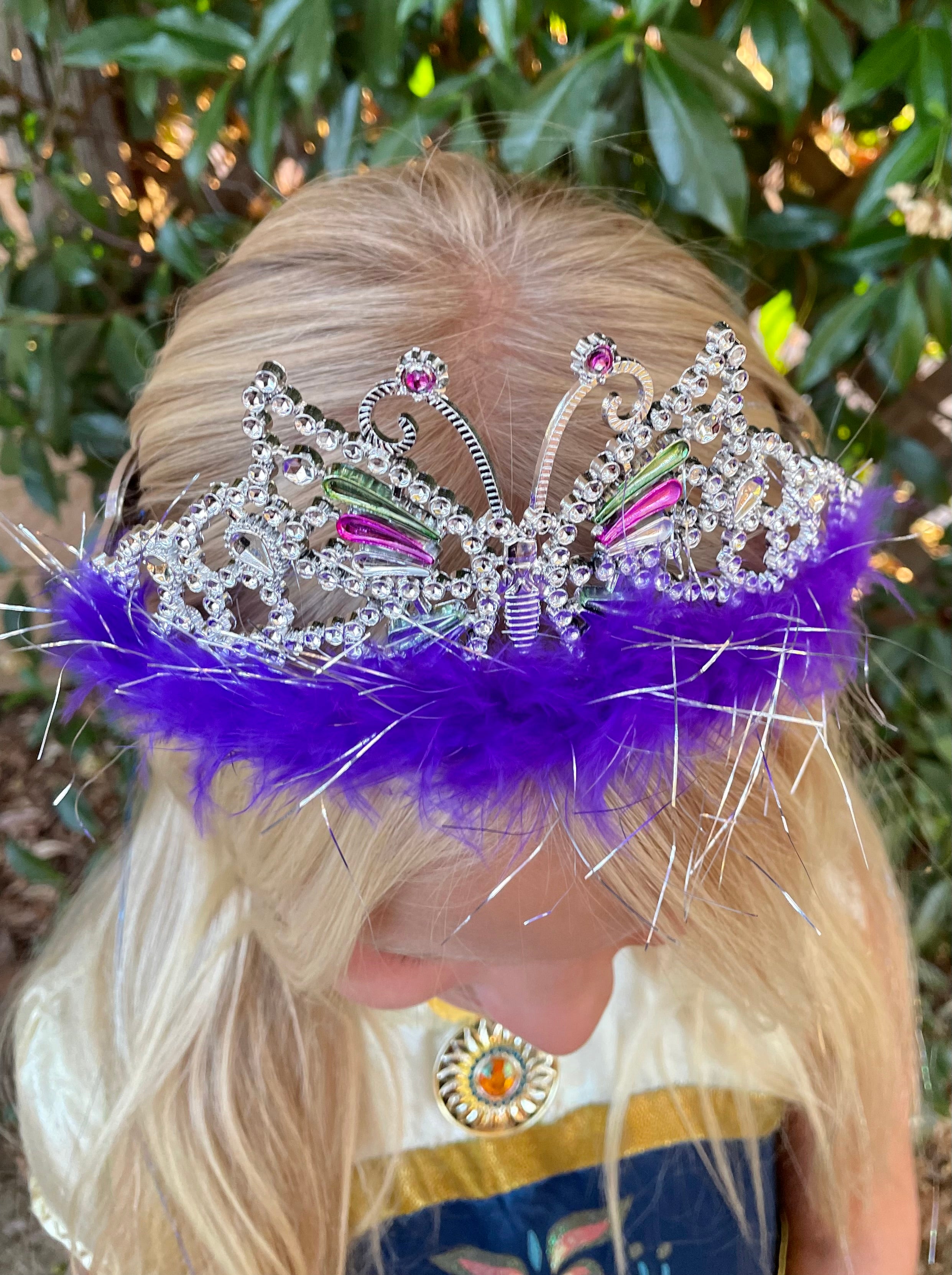 Princess Marabou Tiara Favors SET OF 12 – Crowned Occasions