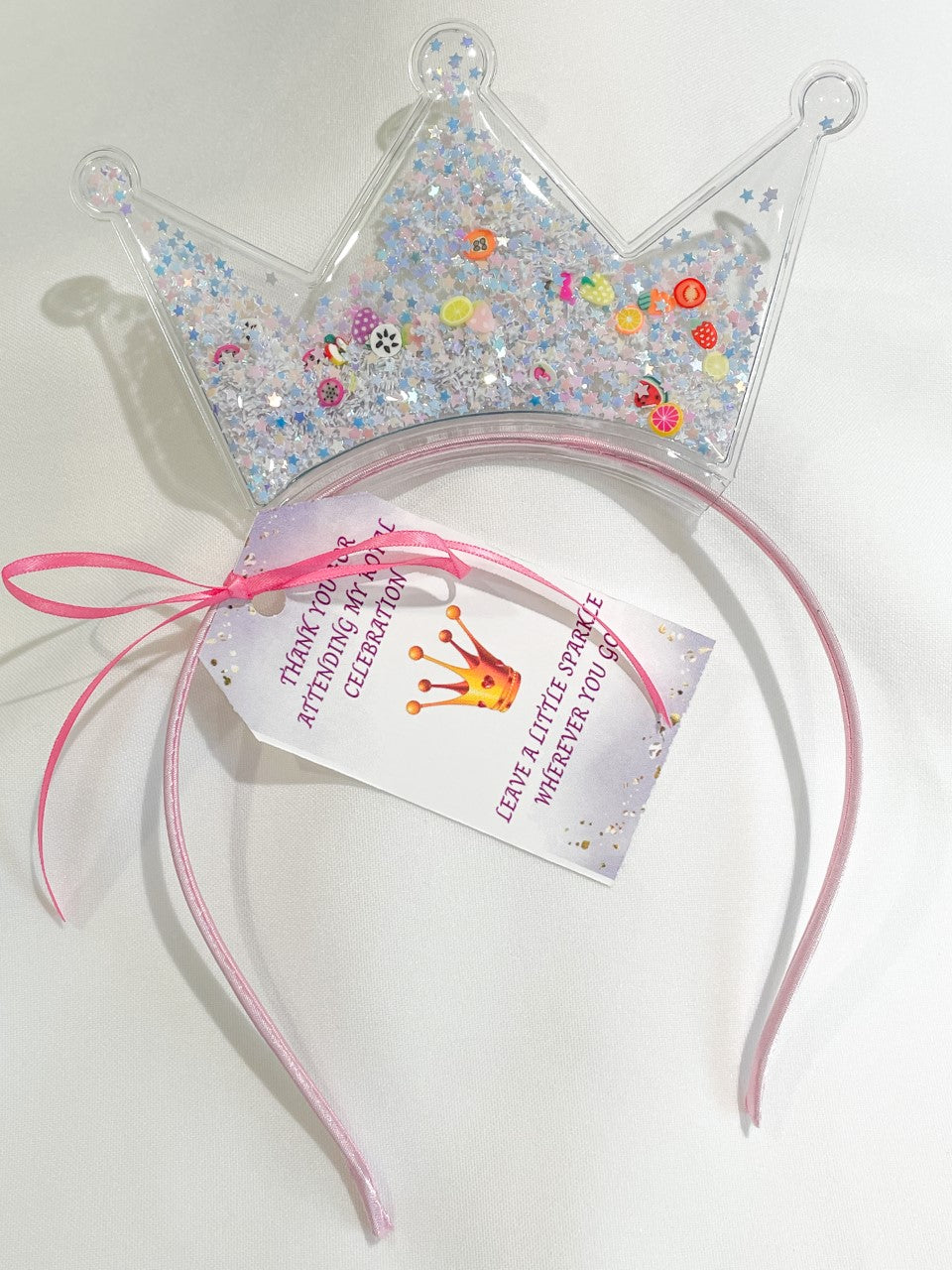 Princess Crown Headbands SET OF 6